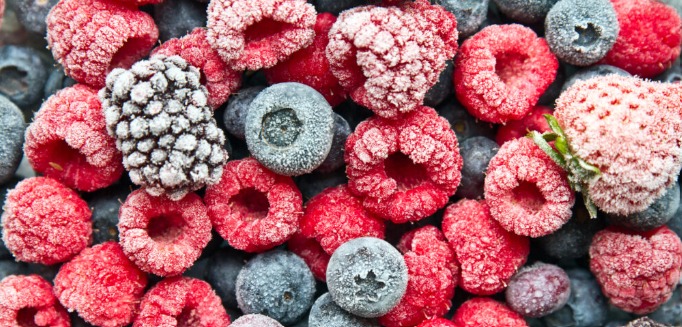 Frutas congeladas